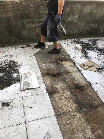 玖佰益時尚油漆外牆防水PU工程 - 屋頂漏水搶修中,二樓路台,五樓路台,屋頂上方  玖佰益時尚油漆外牆防水PU工程 - 屋頂漏水搶修中,二樓路台,五樓路台,屋頂上方