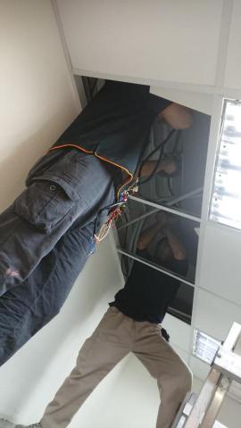 安宏冷氣工程行 - 埋入式冷氣拆解