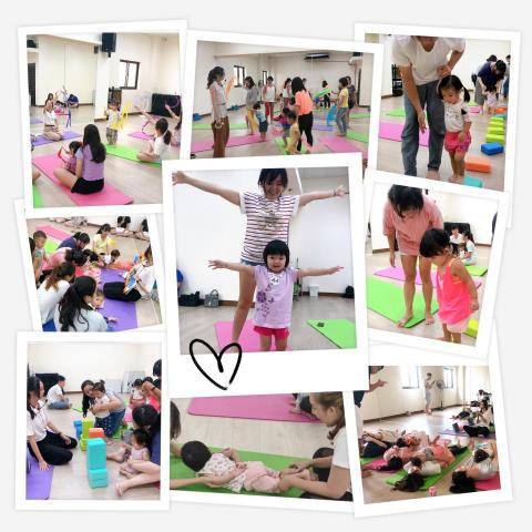 侯夏潔 - 0-6歲律動輕瑜伽親子課程