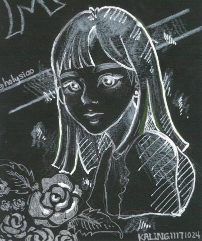 桃氣少女UEUE4ni - 人物速寫是我的強項，任何作畫皆可以使用素描技巧完成