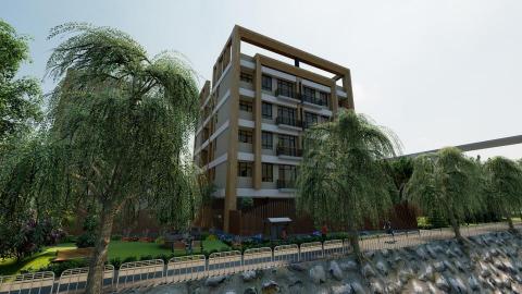 蔡志勝 - 建築外觀渲染