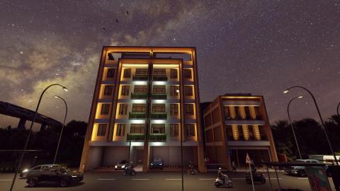 蔡志勝 - 建築外觀渲染