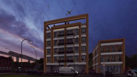 蔡志勝 - 建築外觀渲染