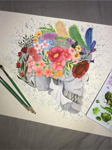  Qian studio -  水彩