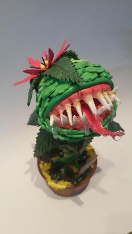 張慧欣 - 黏土-食人花