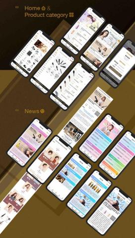 Eaprica creative design - 讚美-美髮產品購物平台
Android, iOS (processing)