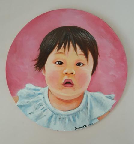 張慧欣 - 人像壓克力繪