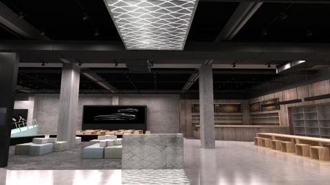 OHMY設計 X 康卓利工作室 - 空間設計 - 展示廳3D示意圖