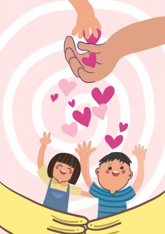 許雅瑄 - 慈善協會插畫設計