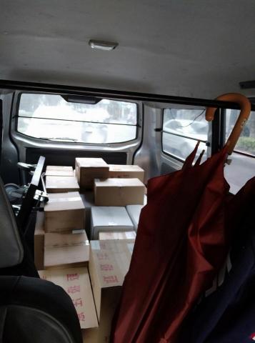 一台車凸歸呆丸 - 洋酒運送