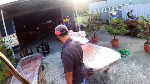 拾捌 屏東拖吊車/屏東道路救援/高雄拖吊車/高雄道路救援 - 藝品吊掛 載運作業