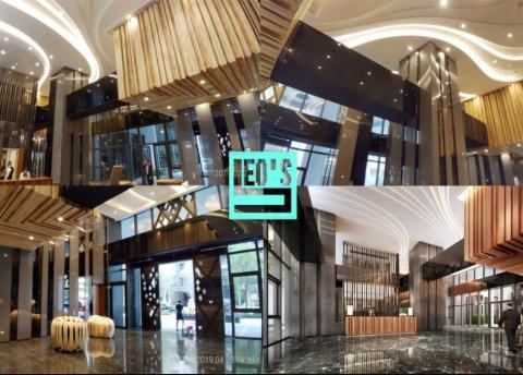 住家商空專業設計/潘偉中 - 2019京城大苑大廳公設實施設計(京城建設)