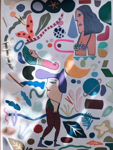 MENG - 插畫複合媒材創作 MENG - 插畫複合媒材創作