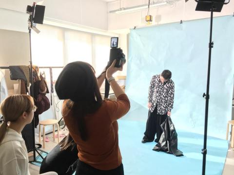 Lynna郭 - 平面攝影棚內拍攝（服裝設計系合作案）