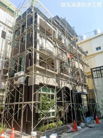 竣泓油漆防水工程 - 外牆瓷磚防水工程（中）