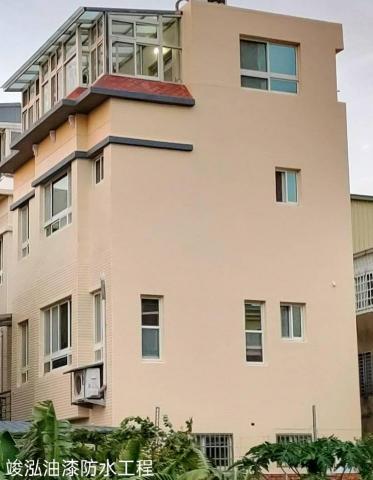 竣泓油漆防水工程 - 外牆防水工程（施工後）