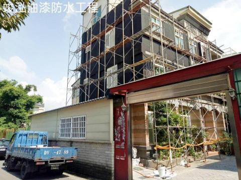 竣泓油漆防水工程 - 外牆防水工程（中）