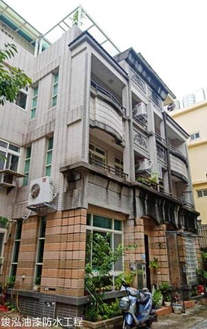 竣泓油漆防水工程 - 外牆瓷磚防水工程（前）