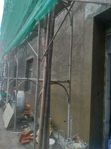 騰達工程 - 外牆泥作粗胚