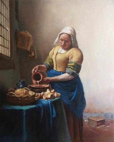 芝萱 - 古典油畫臨摹