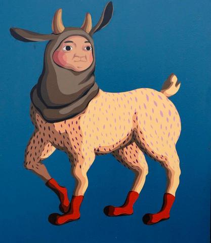 芝萱 - 壓克力平塗技法