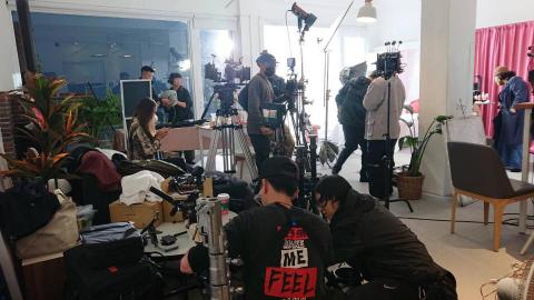 葉兒 - 拍片過程照片