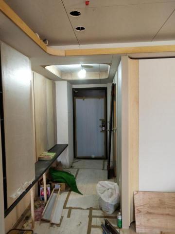 帝岩室內裝修設計有限公司 - 施工中玄關空間