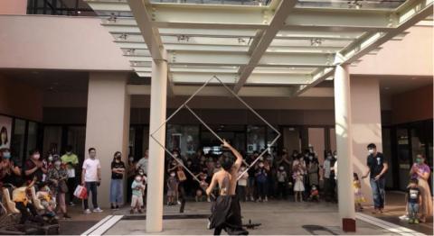 東方特技師-段煉 -  2020台中三井Ouelet 街頭演出