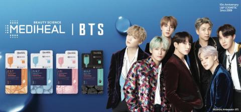 Rosa Xie - MEDIHEAL 韓國醫美保養品牌
聯名 BTS 防彈少年團
康是美通路主視覺燈片