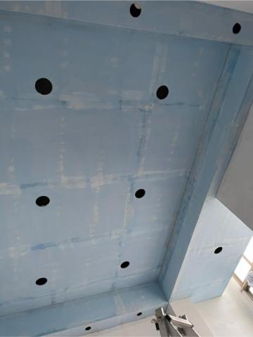 阿農漆藝工程 - 矽酸鈣前置作業