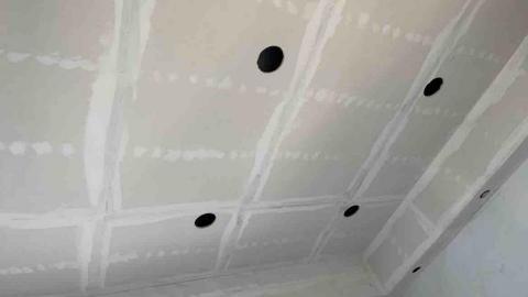 阿農漆藝工程 - 矽酸鈣前置作業