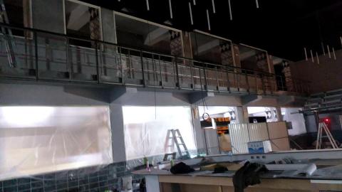 圓立工程行 - 花蓮後站大廳二樓扶手欄杆施工圖