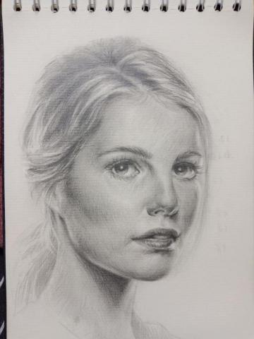 胡益彰 Jess Hu - 鉛筆素描 2020完結作品