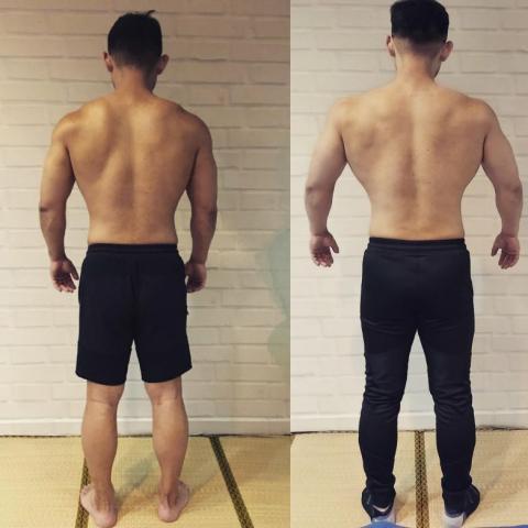 KK - 6週 體重不變 增肌體態變化