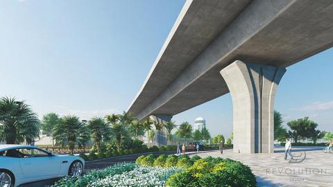 RD_Studio創意影像-新威視影像動畫 - 西濱高架景觀