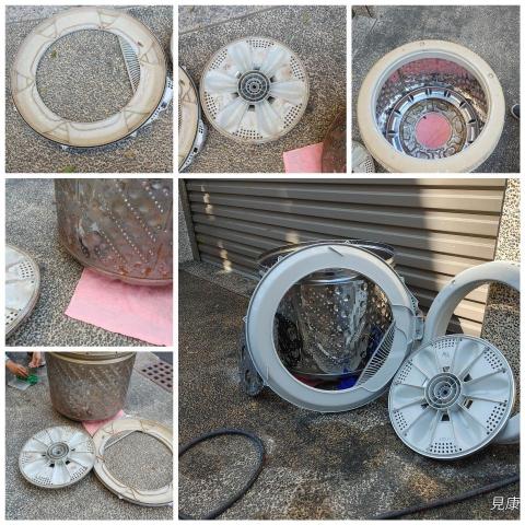 見康企業社 - 感謝東區韓先生,找見康企業社來清洗,洗衣機
在猶豫到底該不該清洗嗎？
#為了貼身衣物的潔淨真的該清洗了！
#污垢看不見不代表不存在唷！
#洗衣機拆洗清潔衣物清洗沒煩惱。
#頑強的污垢都有清除的辦法