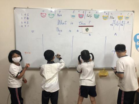 洪佳妤 - 考試，不是只有試卷測驗一種方法，每天制式化的考試，只會讓孩子懼怕英語。