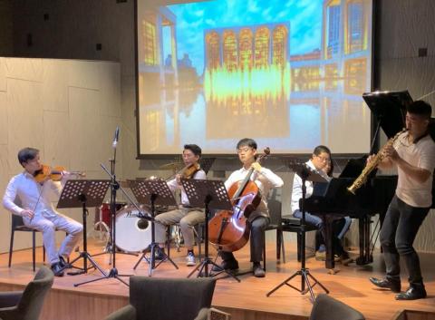 旅美 陳禹太薩克斯風 - 高雄演出照片