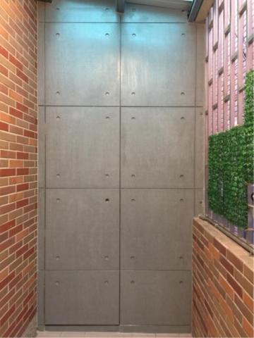 得克瑞空間設計裝修 - 仿清水模隱藏門