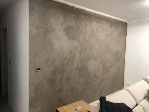 宗慧油漆工程行 - 客廳上保護劑前 宗慧油漆工程行 - 客廳上保護劑前