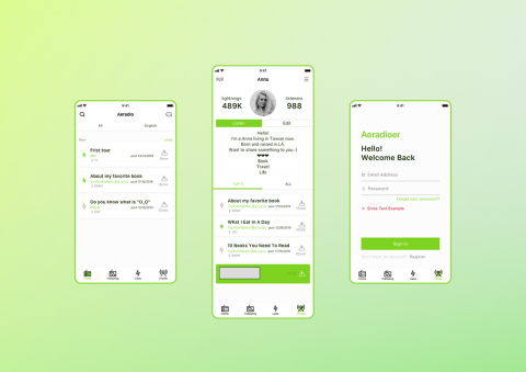 Yuuha - APP UI 設計