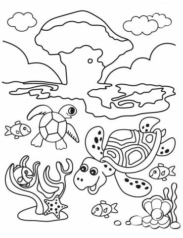 樂在設計 - 兒童著色電繪插圖