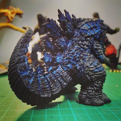 M&X  Design Studio 玄夢設計工作室 - 模型塗裝-哥吉拉