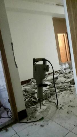 桃園專業拆除打石 - 地板打除