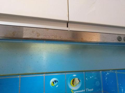 許湘宜 - 廚房整理+換壁貼