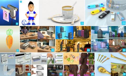 何百年 - 3D美術3