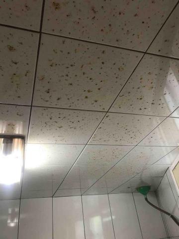 三寶媽居家清潔 - 清潔前天花板