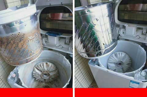 OTHI綠色生活 - 專業直筒洗衣機深度全機拆洗