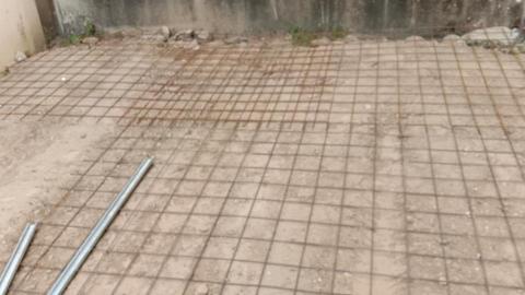 藍全能工作室 - 台南市東區,空地上架子拆除廢棄物清運,山貓整地,鋪設點焊鋼筋網6mm*100mm*100mm,測量涉水坡度,混泥土2500磅210鋪設,完美無缺完工 藍全能工作室 - 台南市東區,空地上架子拆除廢棄物清運,山貓整地,鋪設點焊鋼筋網6mm*100mm*100mm,測量涉水坡度,混泥土2500磅210鋪設,完美無缺完工