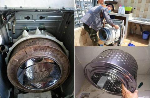 OTHI綠色生活 - 專業滾筒式洗衣機清洗，全機拆機清洗無死角，深度清潔